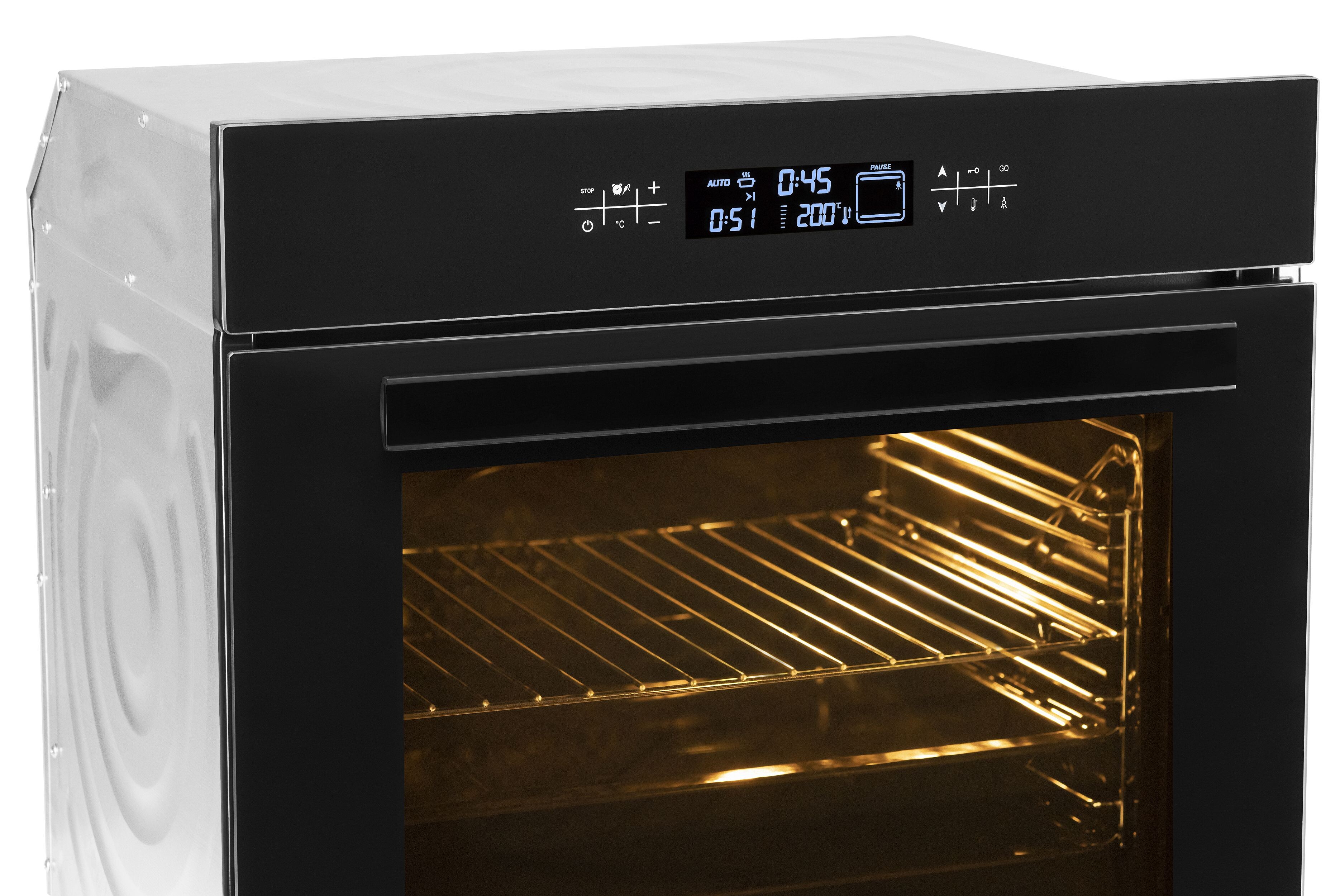 9954130 Электрический духовой шкаф Zigmund & Shtain E 155 B черный STDN-0035511 - Вид №1