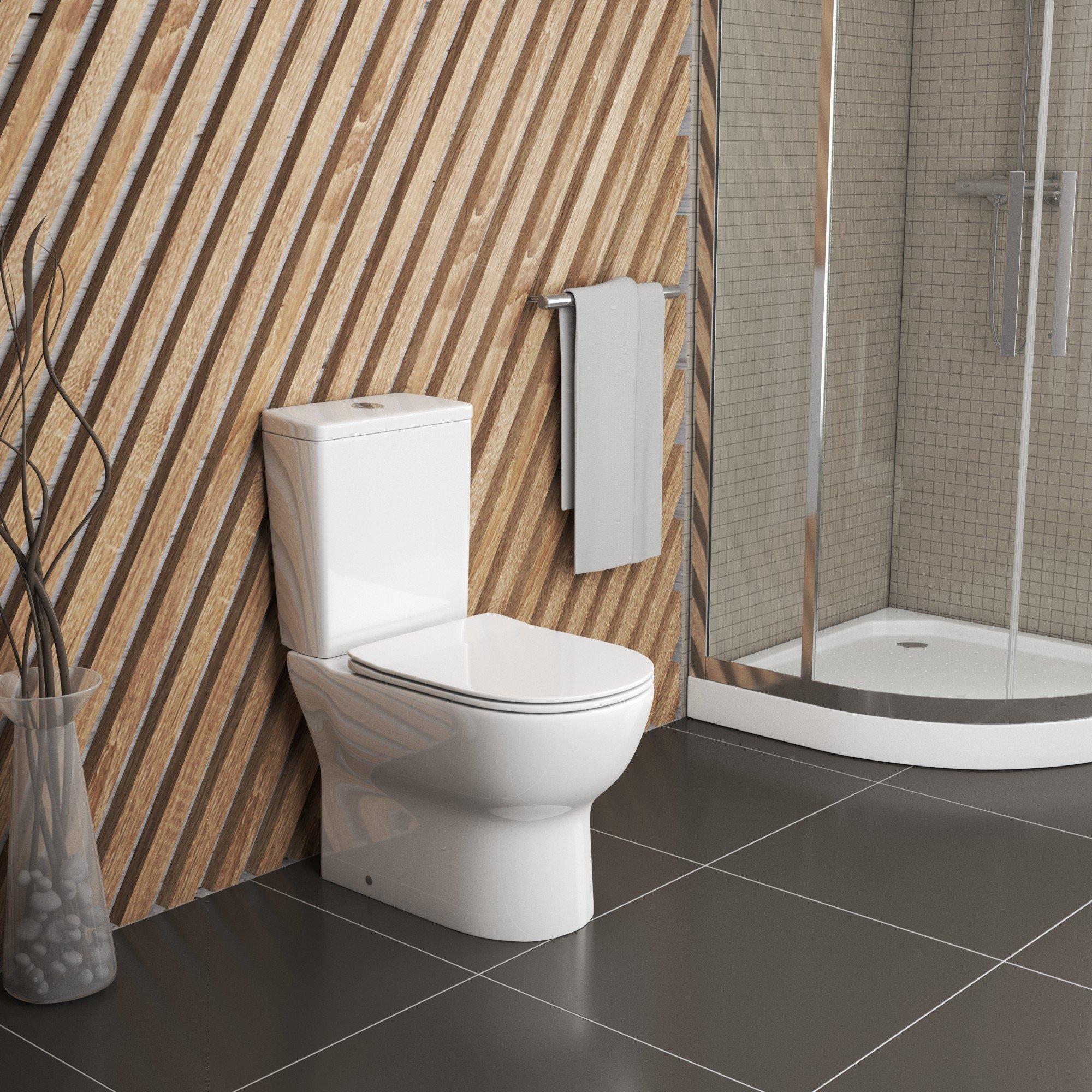 GR-4448S Компакт унитаз с бачком Белый Grossman  Китай  - Вид №4