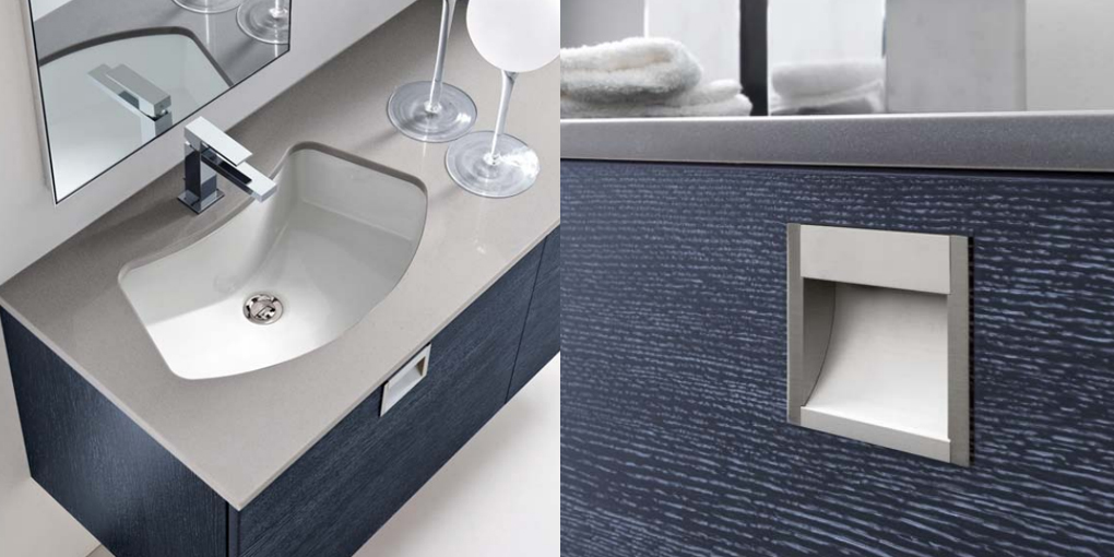 Комплект мебели для ванной Sky 138 Arbi Sky Rovere Colore Collection SKY138 - Вид №1