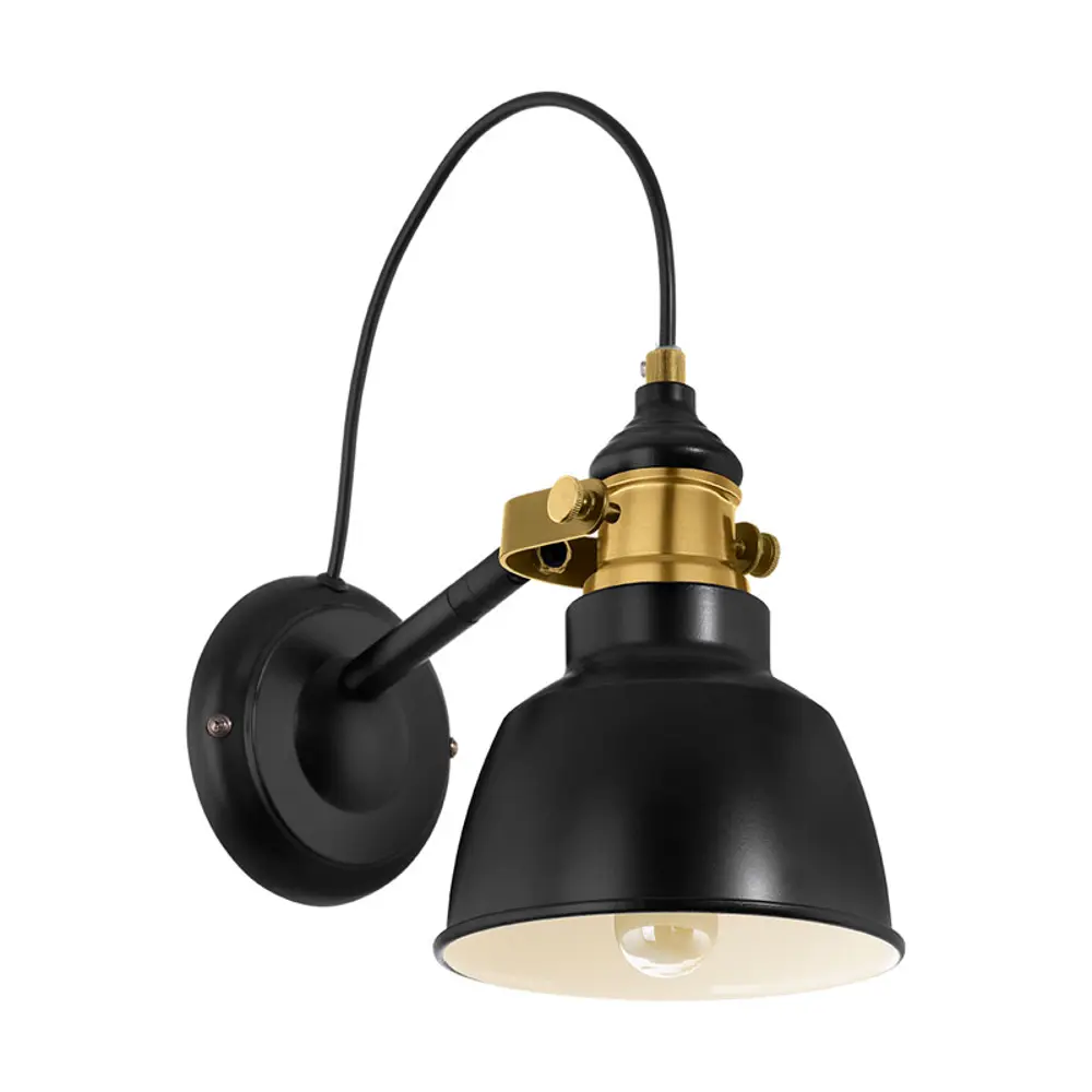 Бра Eglo Thornford E27 60 Вт, цвет черный 82348891 STLM-2107538 