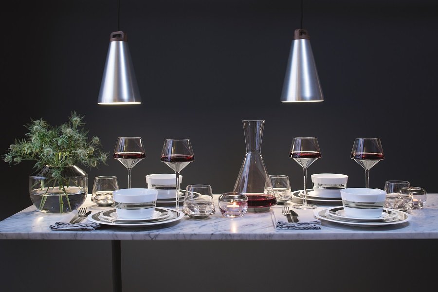 Графин стеклянный с отделкой платина 1,6 л space LSA INTERNATIONAL SPACE 00-3863220 Прозрачный;хром - Вид №1