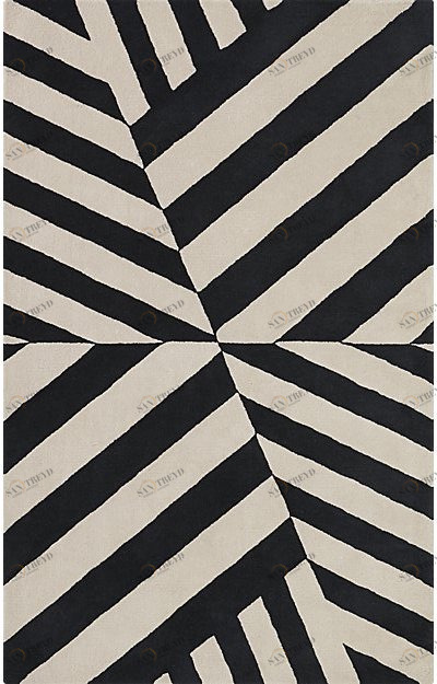 Ковер Lenny 140х220 DOLLY CAPRETS ДИЗАЙНЕРСКИЕ 119809 Черный 