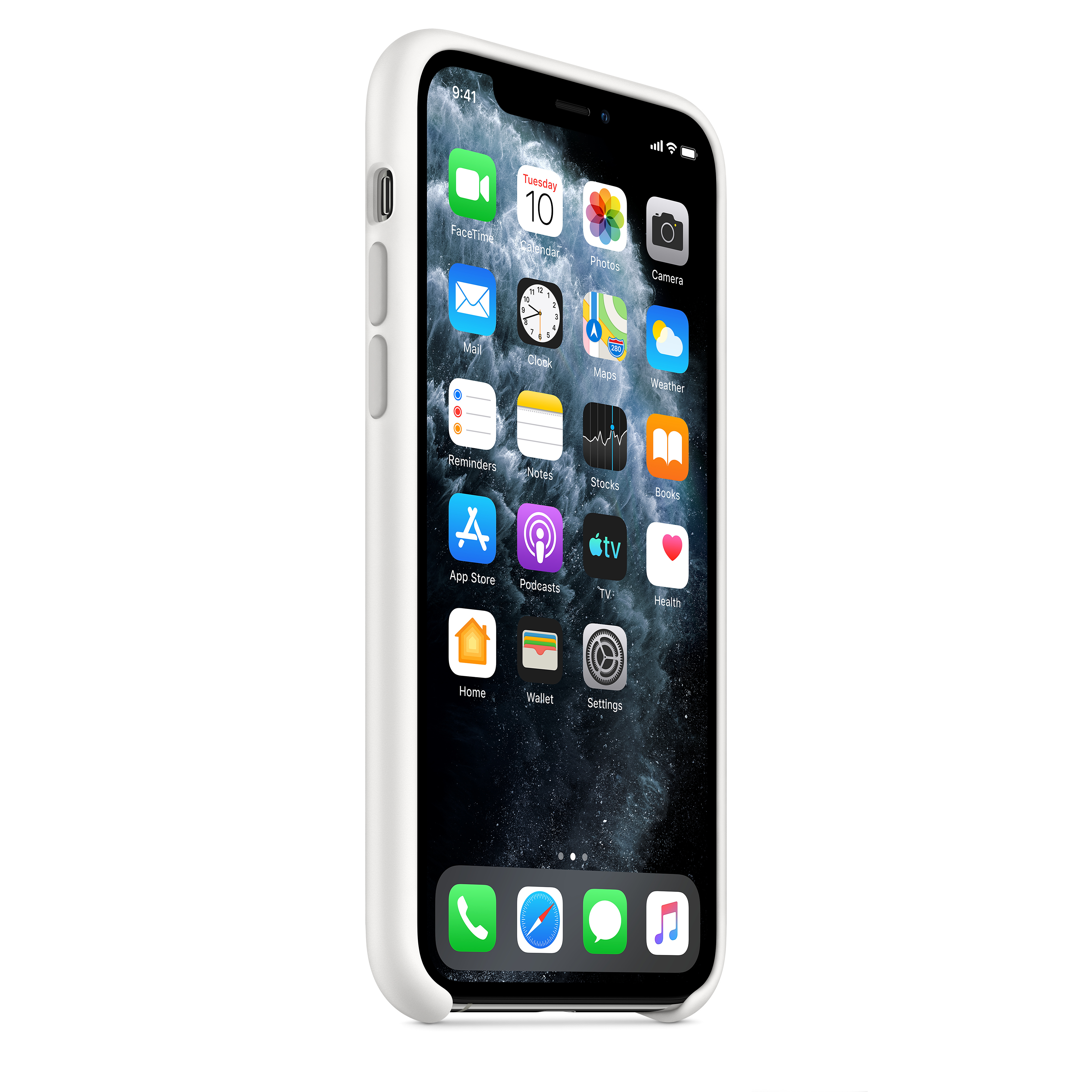 MWYL2ZM/A Iphone 11 pro silicone case - white Apple Santreyd  - Вид №4