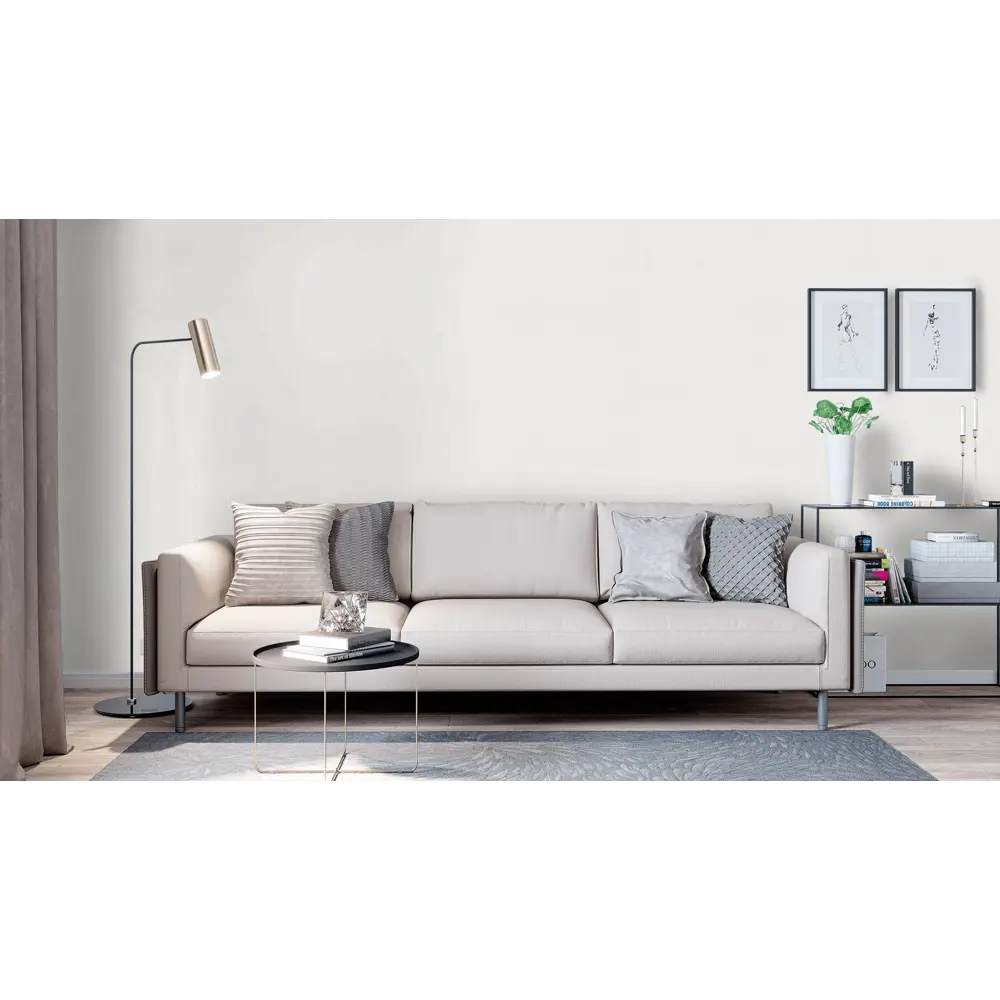 Обои флизелиновые Vog Collection Cortaderia светло-серые 1.06 м 72087-14 STLM-2179097 - Вид №2