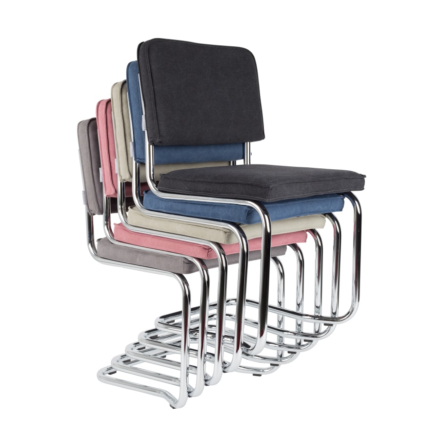 Стул Ridge Kink Vintage синий Zuiver 1100109 - Вид №7