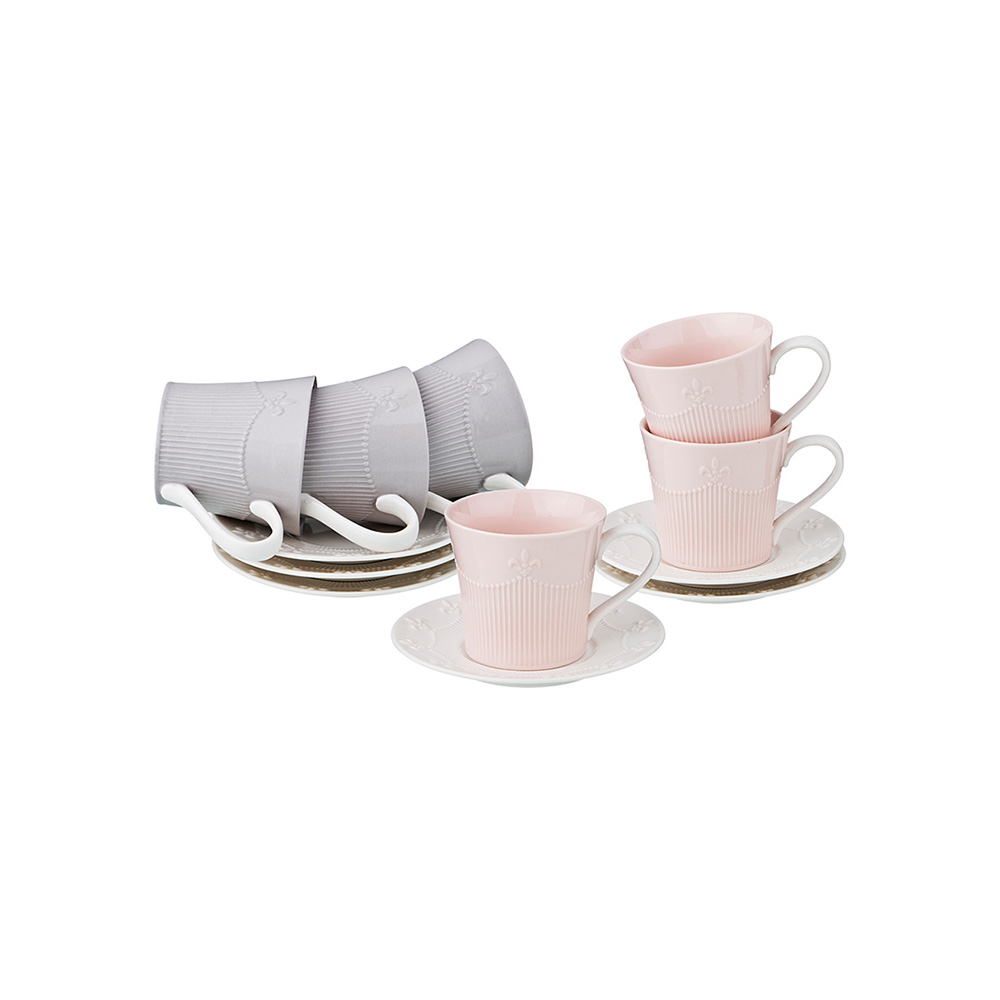 374-049 Посуда фарфоровая Чайный набор на 6 персон 12 Пр. 2 200 мл Lefard 