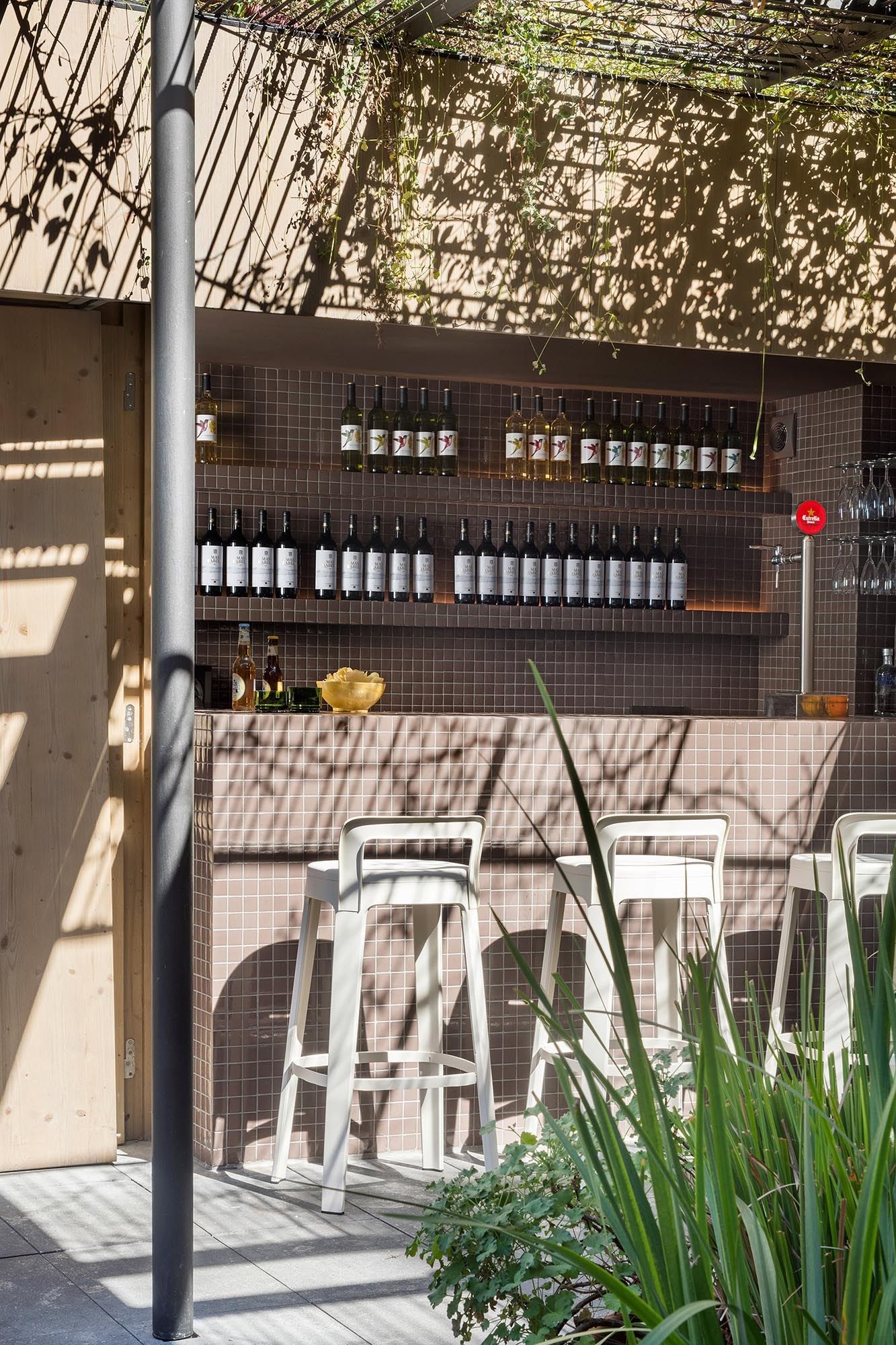 Высокий стальной барный стул RS Barcelona OMBRA ARCH-00105359 - Вид №13