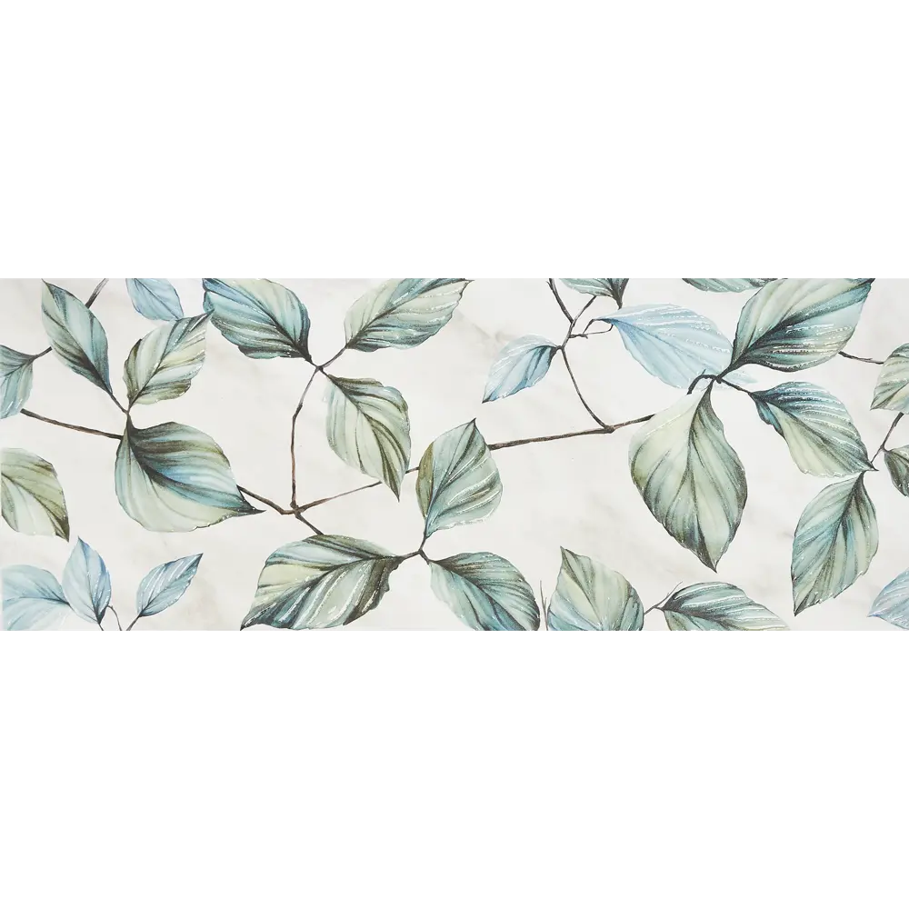 Декор настенный Kerama Marazzi Кремона VT/A587/7234 20x50 см матовый цвет белый зеленый синий 87653956 STLM-2103506