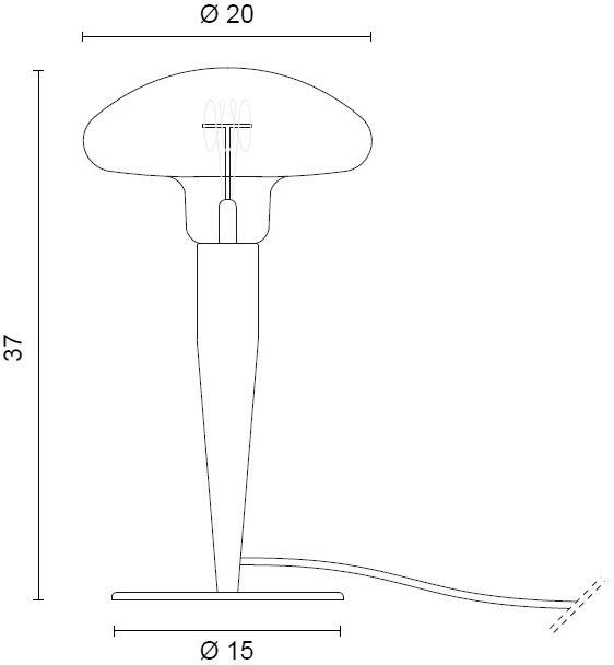 EGOLUCE Светодиодная настольная лампа Unidea 2512  - Вид №4