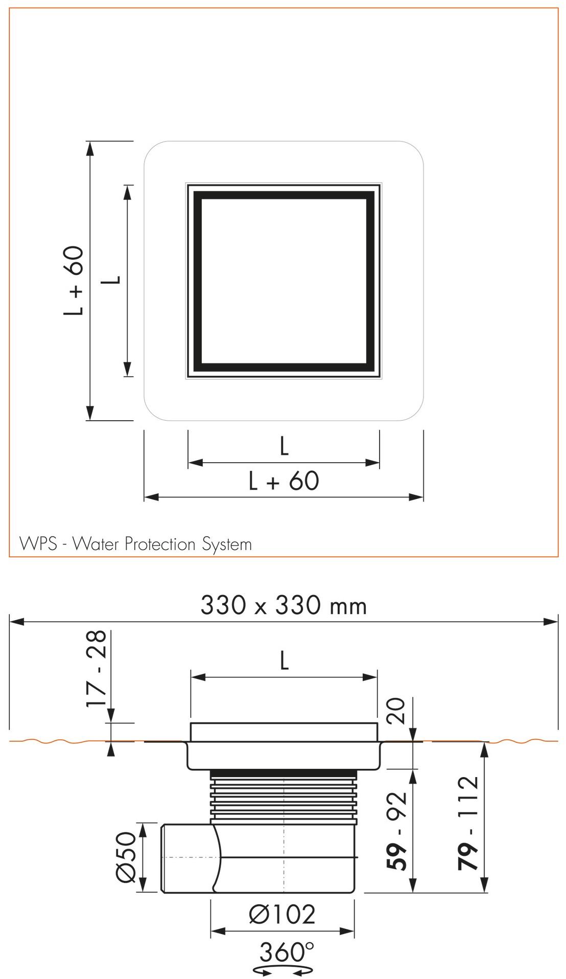 ESS Easy Drain Трап для душа из нержавеющей стали Aqua jewels sun-id-1412536 - Вид №5