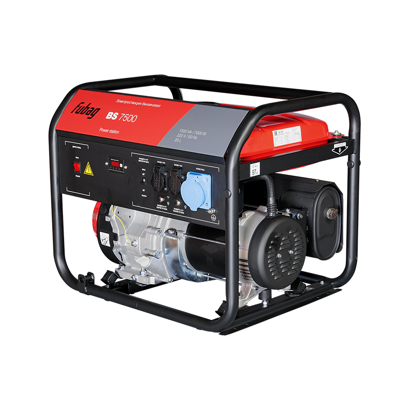 Электрогенератор   бензиновый Fubag BS 7500 9155150 STDN-0131805 - Вид №2