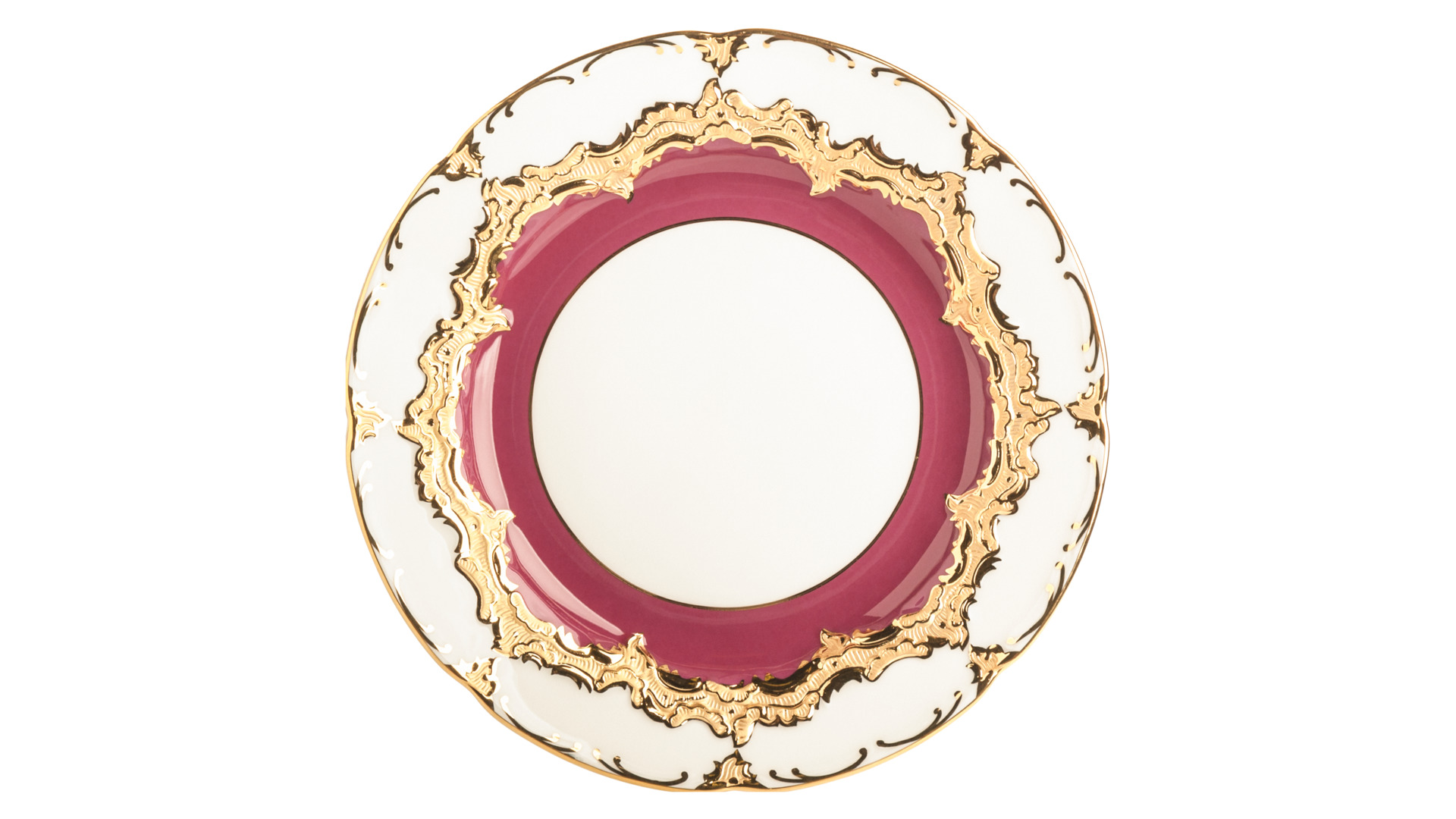 10538357 Meissen Сервиз кофейный 6/21 "Форма - Б" (пурпур) Фарфор  - Вид №1