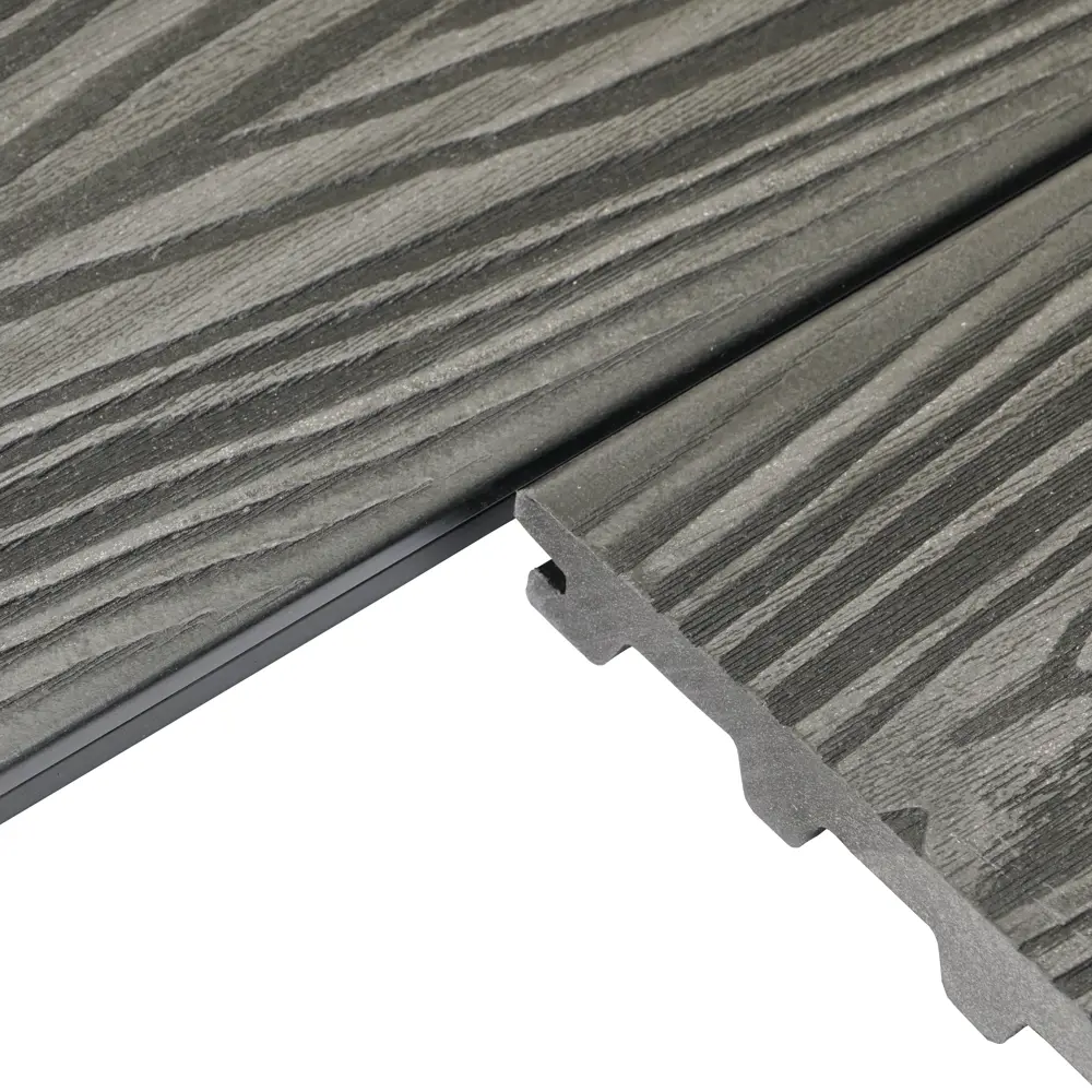 Террасная доска ДПК Terradeck Арагон цвет Черный 3000x150x20 мм 0.46 м² 89354141 STLM-2060275  - Вид №1