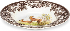 10569957 Spode Тарелка суповая Spode Английские охотничьи мотивы.Олень 23см Фаянс