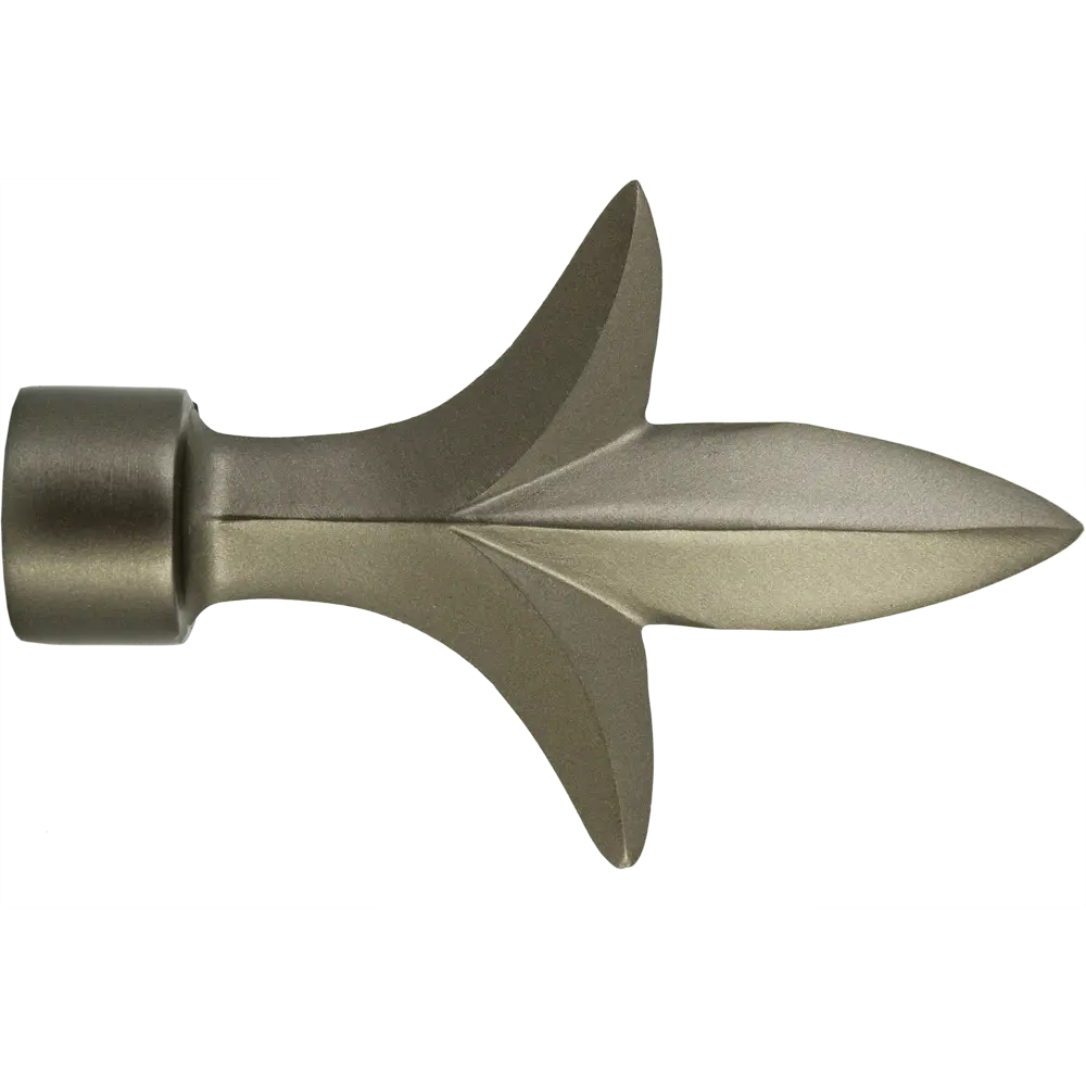 Наконечник Orbis Лотос металл цвет графит 8.5 см STLM-2153217