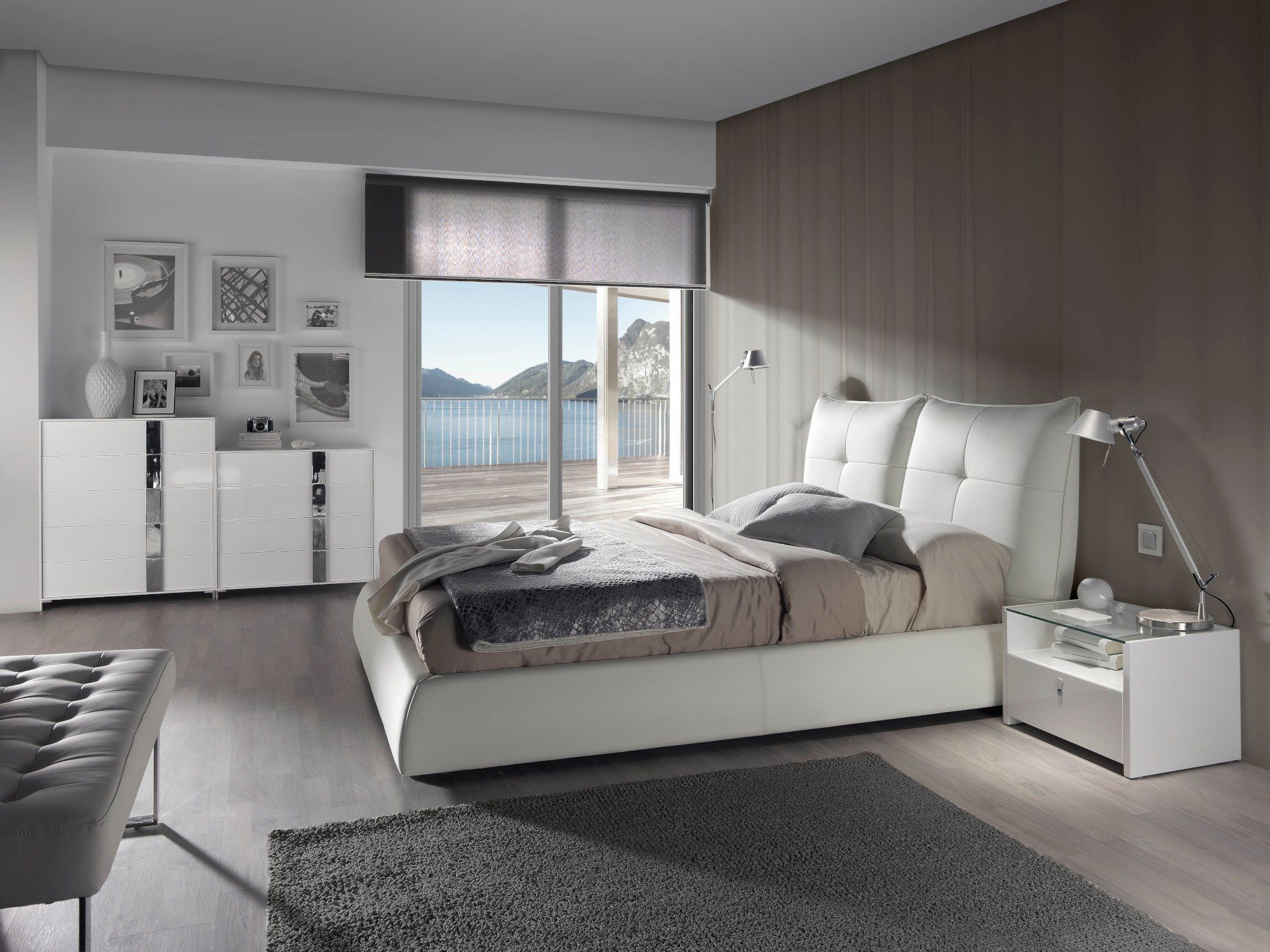 Мягкая скамейка из искусственной кожи Angel Cerda Dreams ARCH-00111278 - Вид №4