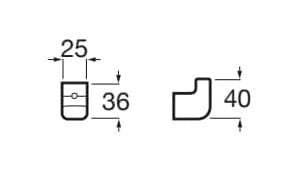 Металлическая вешалка для полотенец Roca время ARCH-00026744 - Вид №4