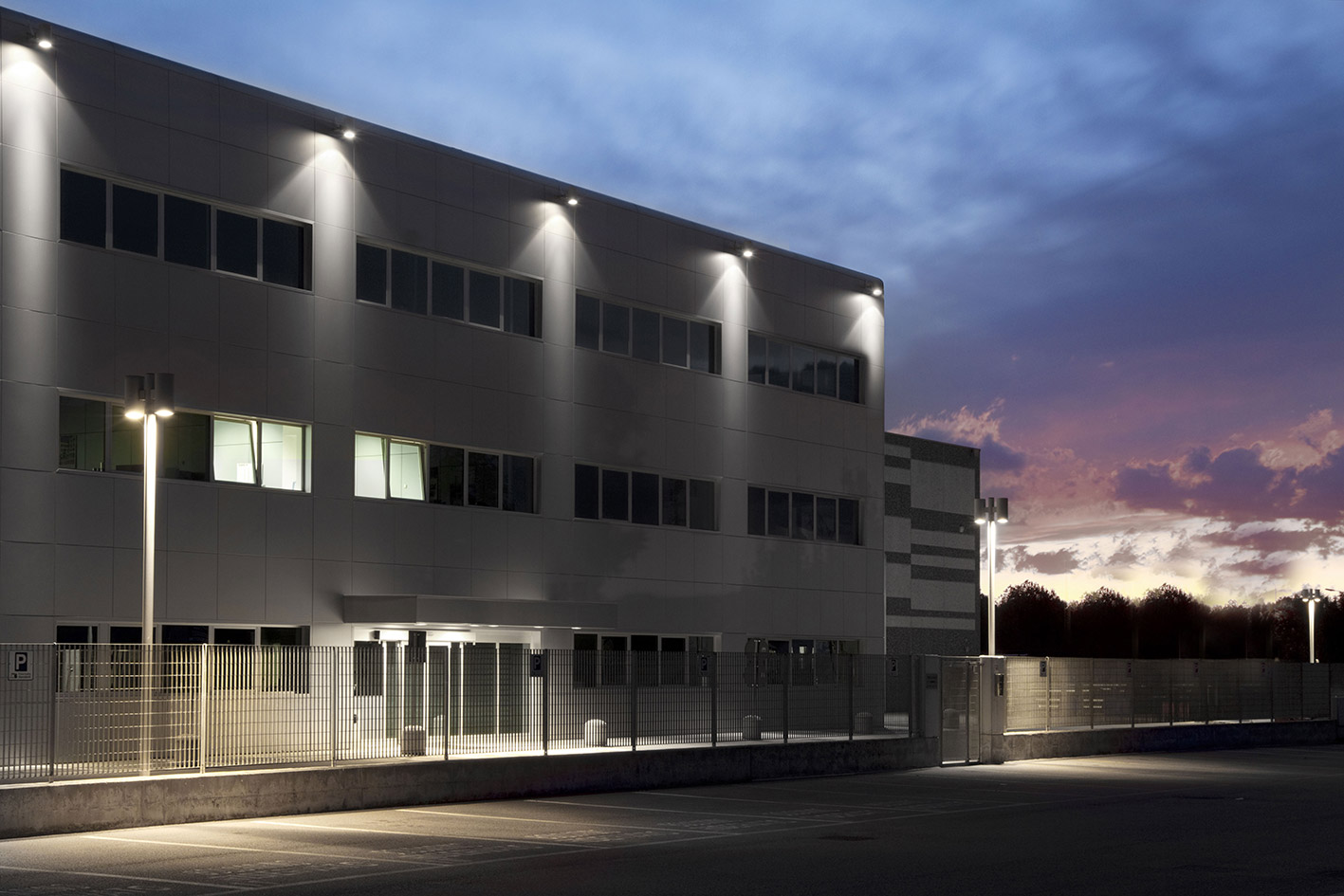 8443461 Подсветка стены Platek MONACO 200  MONACO 200 - LED 4000K 9°  - Вид №2