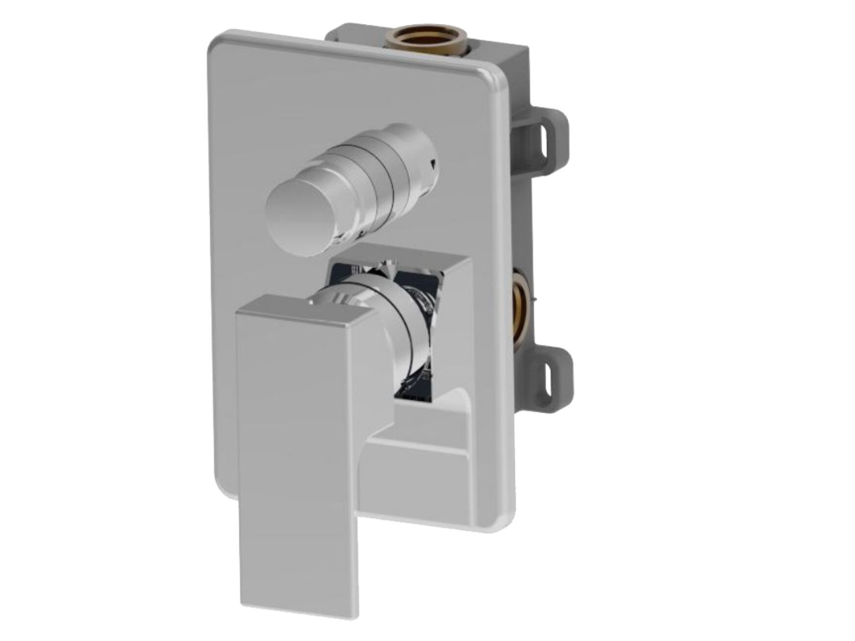 Встраиваемый смеситель для душа GATTONI Kubik ARCH-00002508 - Вид №1