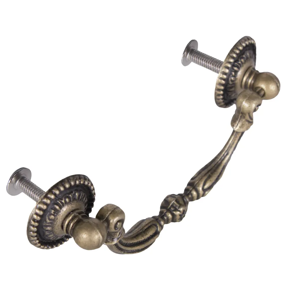 Мебельная ручка-кнопка Larvij бронза LAMPLANDIA STLM-2057429 - Вид №1