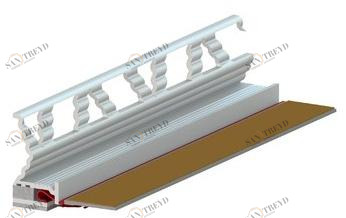 RÖFIX Профиль и оклад для гидроизоляции  47150 