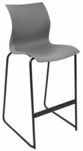 Segis Высокий табурет из полипропилена со спинкой Nami G0105