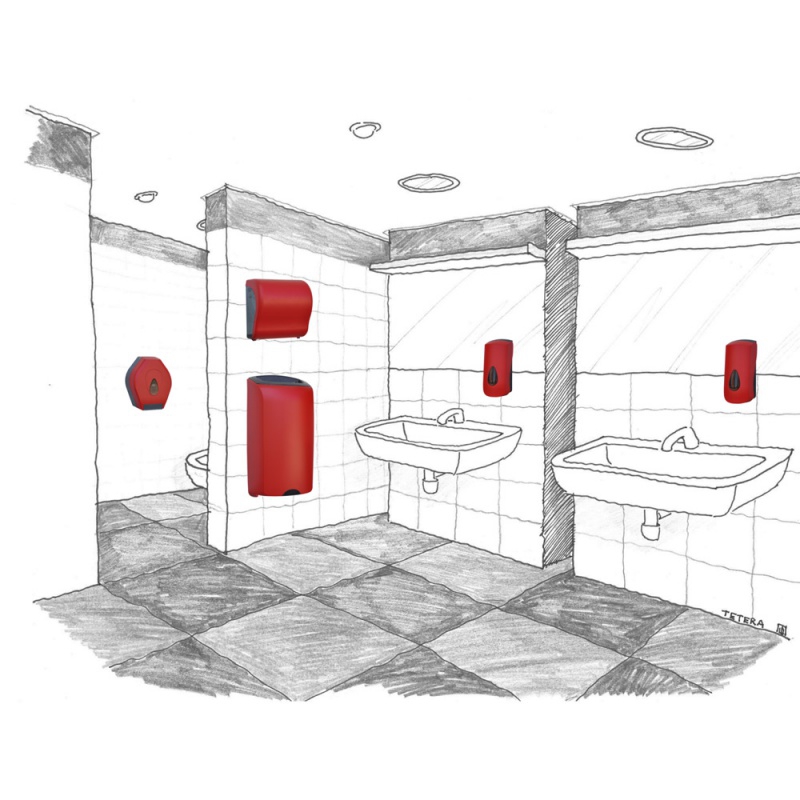 GUR701 Электронный освежитель воздуха UNIQUE RED LINE LCD Merida  - Вид №2