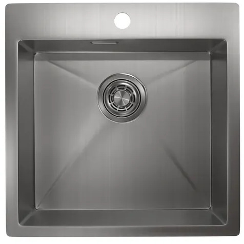 5151, СТАЛЬ САТИН, стальная кухонная мойка