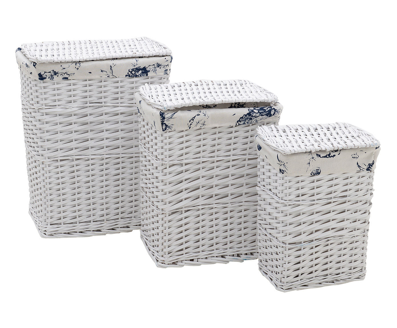 3865751.0005 Корзина, набор из 3шт - 45х33х55/39х27х38/31х23х32 TO4ROOMS  - Вид №1