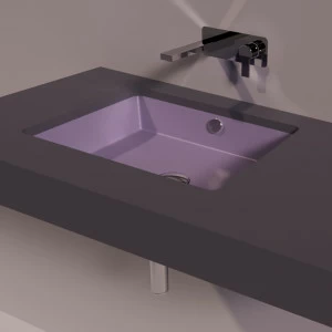 S59PRUGNAMATT Накладная раковина под столешницу  прямоугольная Simas Agile