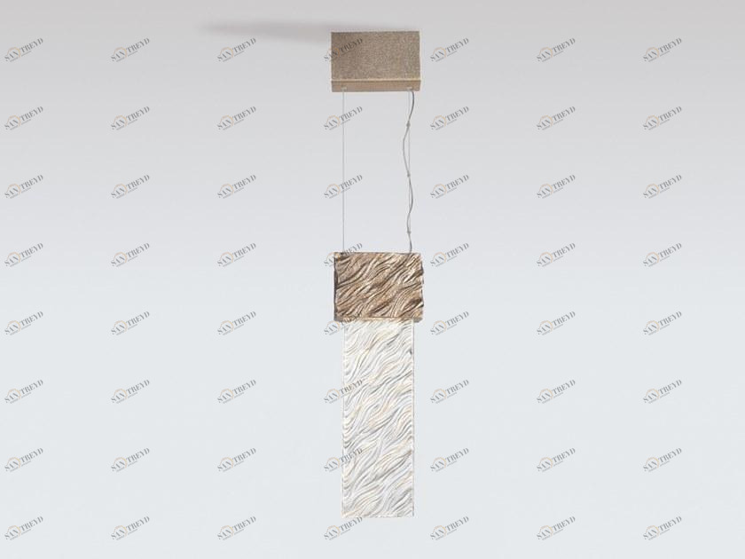 Serip Подвесной светильник из бронзы ручной работы Mondrian Ct3398/1