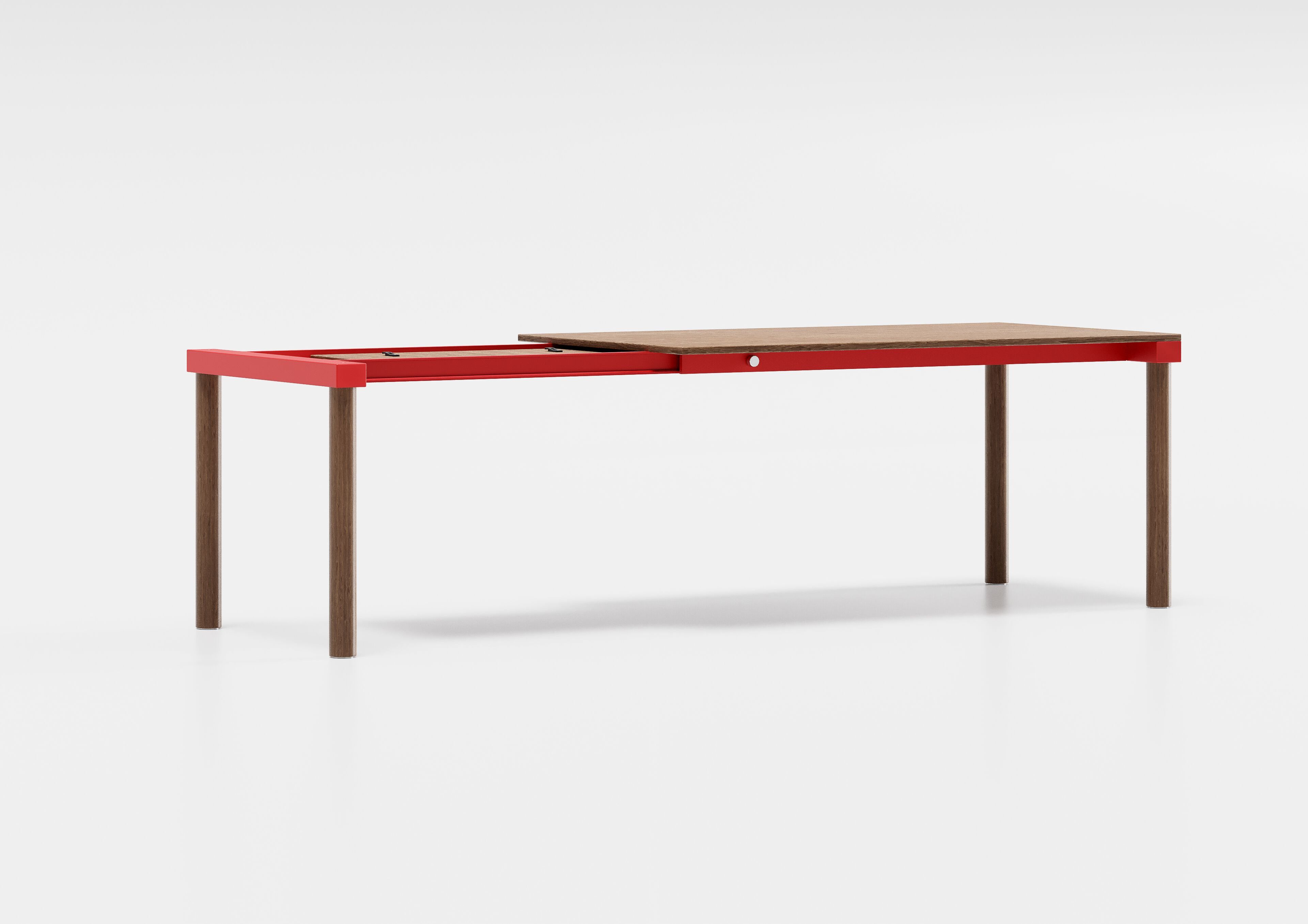 Деревянный выдвижной прямоугольный стол ALMA DESIGN PUNTOQUADRO ARCH-00006055 - Вид №1