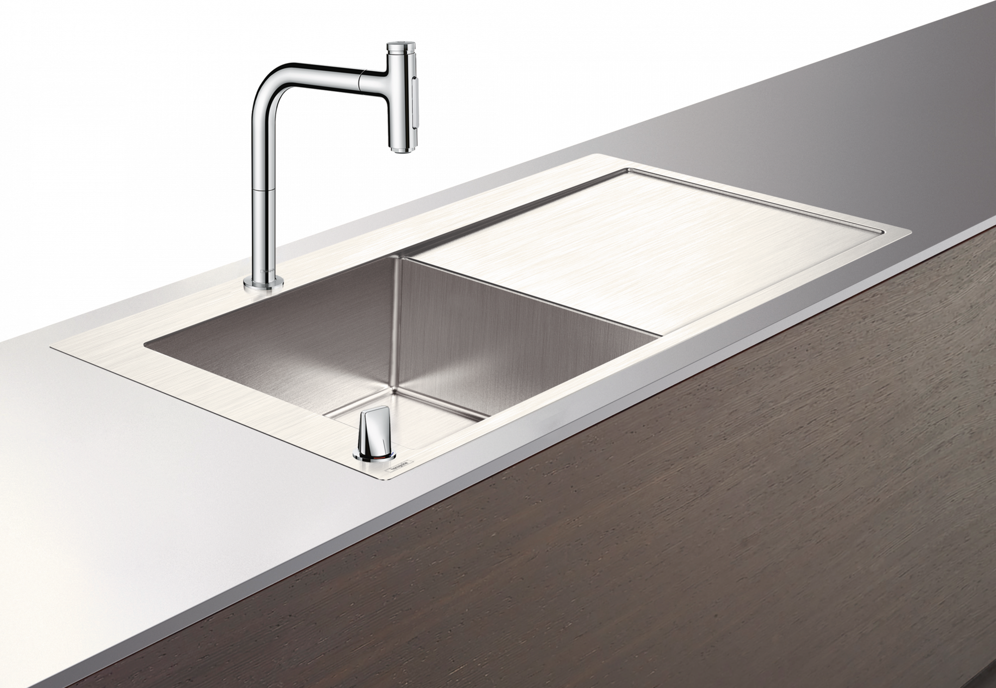 43230000 C71 C71-F450-12 Комбинированная мойка 450 Select с сушкой справа Hansgrohe 
