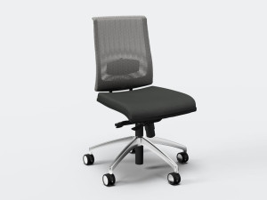 Сетчатое вращающееся офисное кресло