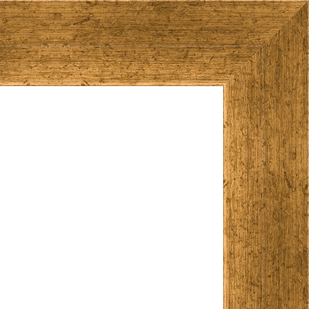 BY 1337 Зеркало в багетной раме - травленое золото 59 mm EVOFORM Definite - Вид №4