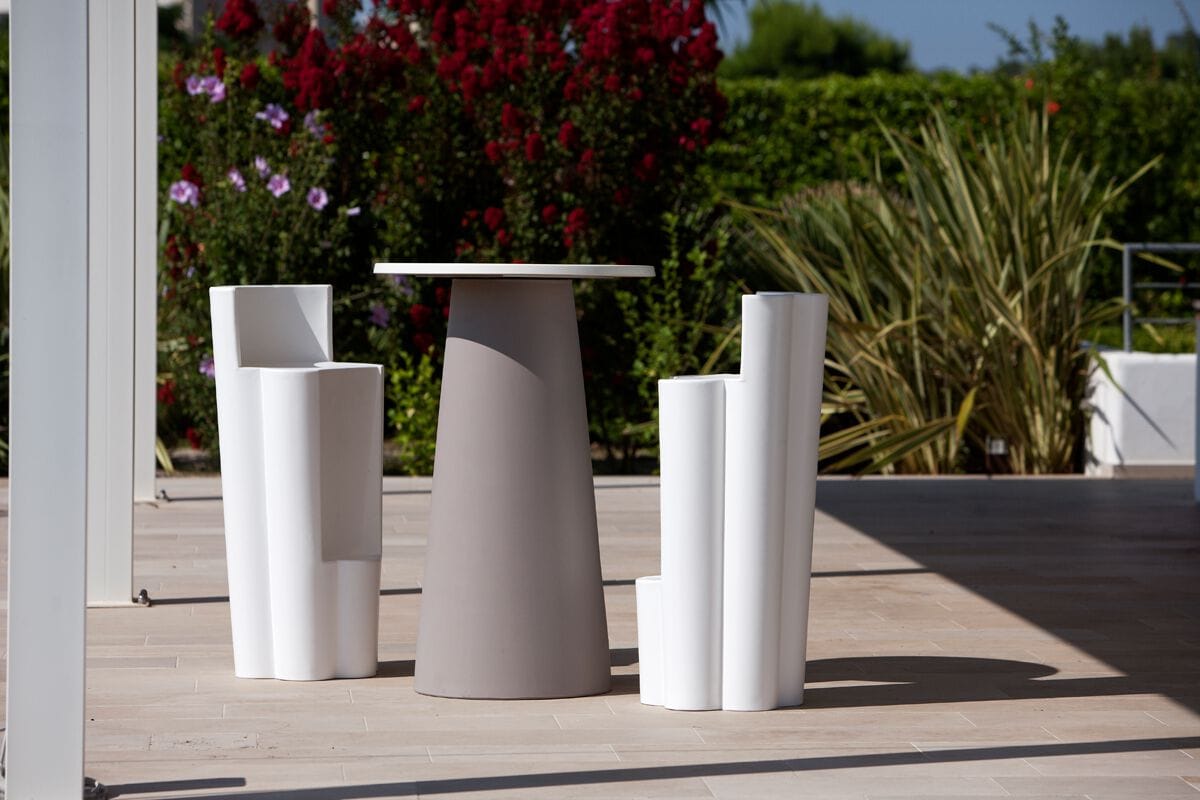 Высокий стул из полиэтилена Kloris BACH ARCH-00079411 - Вид №5