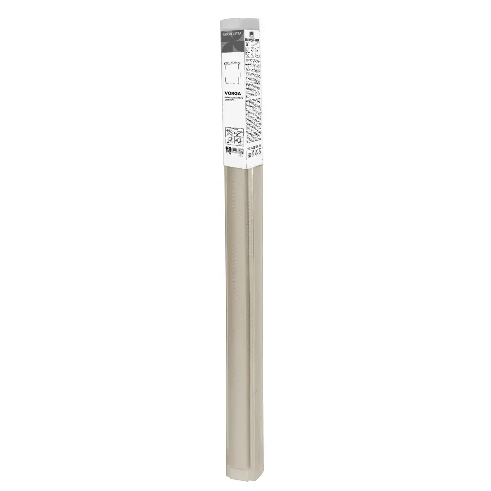 Рулонная штора блэкаут KREAFORTA Vorga 60x160 см серая STLM-2103850 - Вид №9
