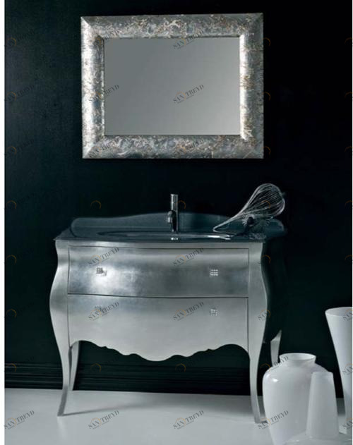 LASA IDEA Лаковая тумба под умывальник в классическом стиле с ящиками Bellagio sun-id-1419081