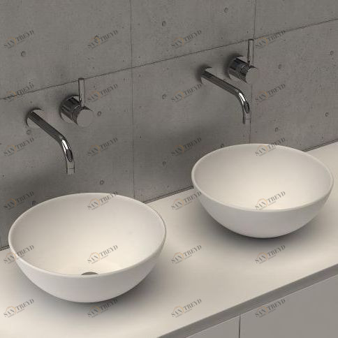 46667 Накладная раковина на столешницу  овальная Dimasi 