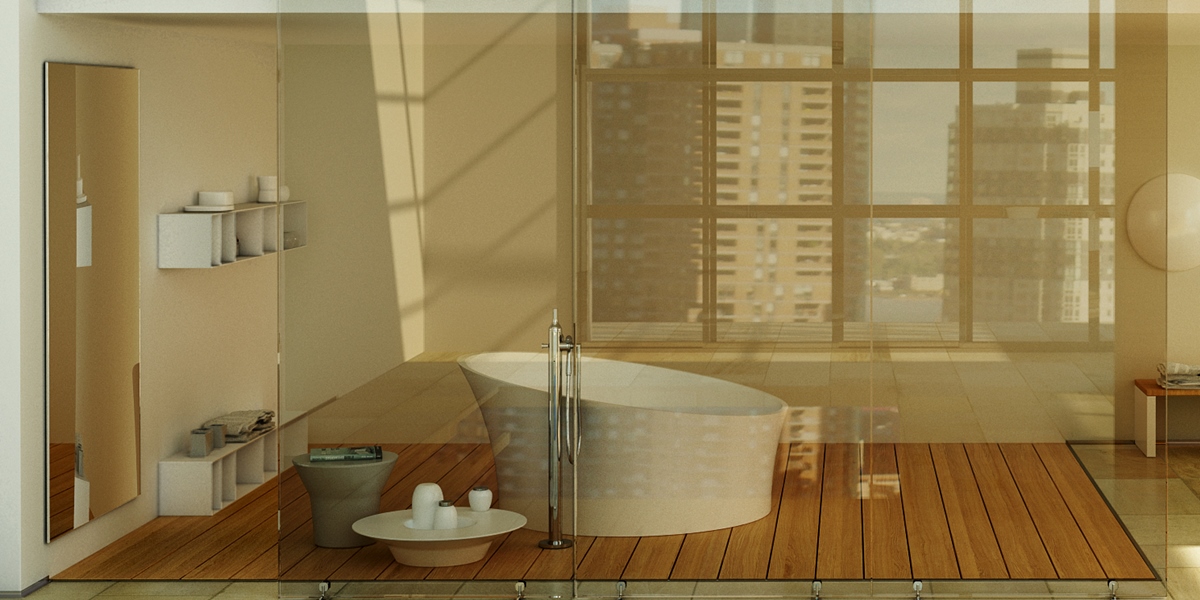 Dimasi Ванна круглая отдельностоящая Evoque Tub белая EVC0107 - Вид №3