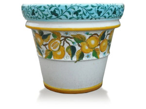 Украшенный терракотовый лимоньер