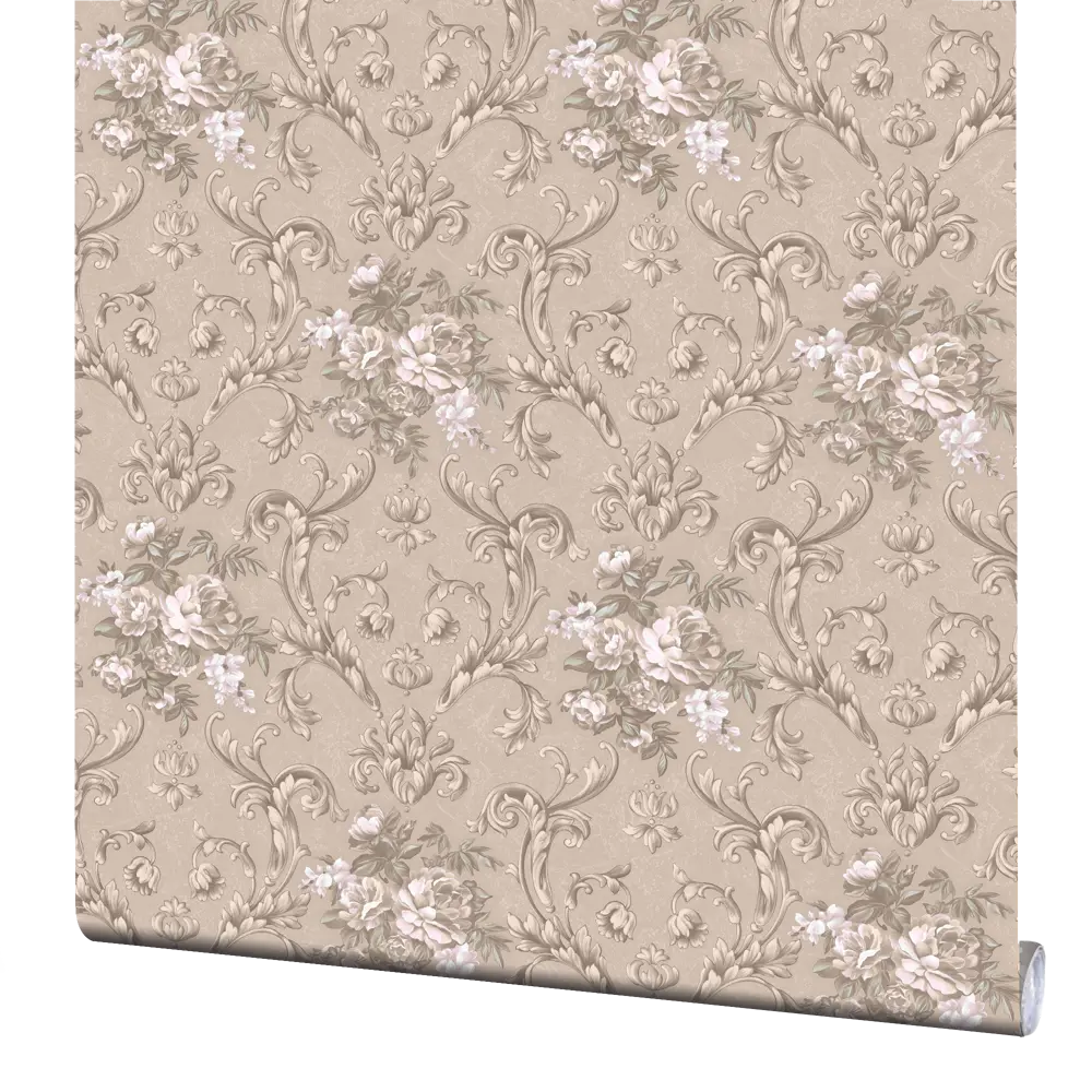 Обои флизелиновые Erismann Elegance коричневые 1.06 м 3499-4 82136407 STLM-2182194