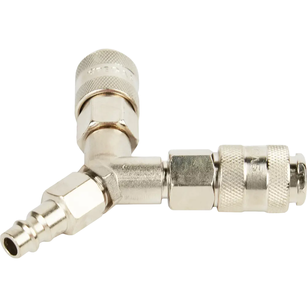 Разветвитель пневматический Pegas Pneumatic Y-образный со штуцером 85578667 STLM-2204736  - Вид №1