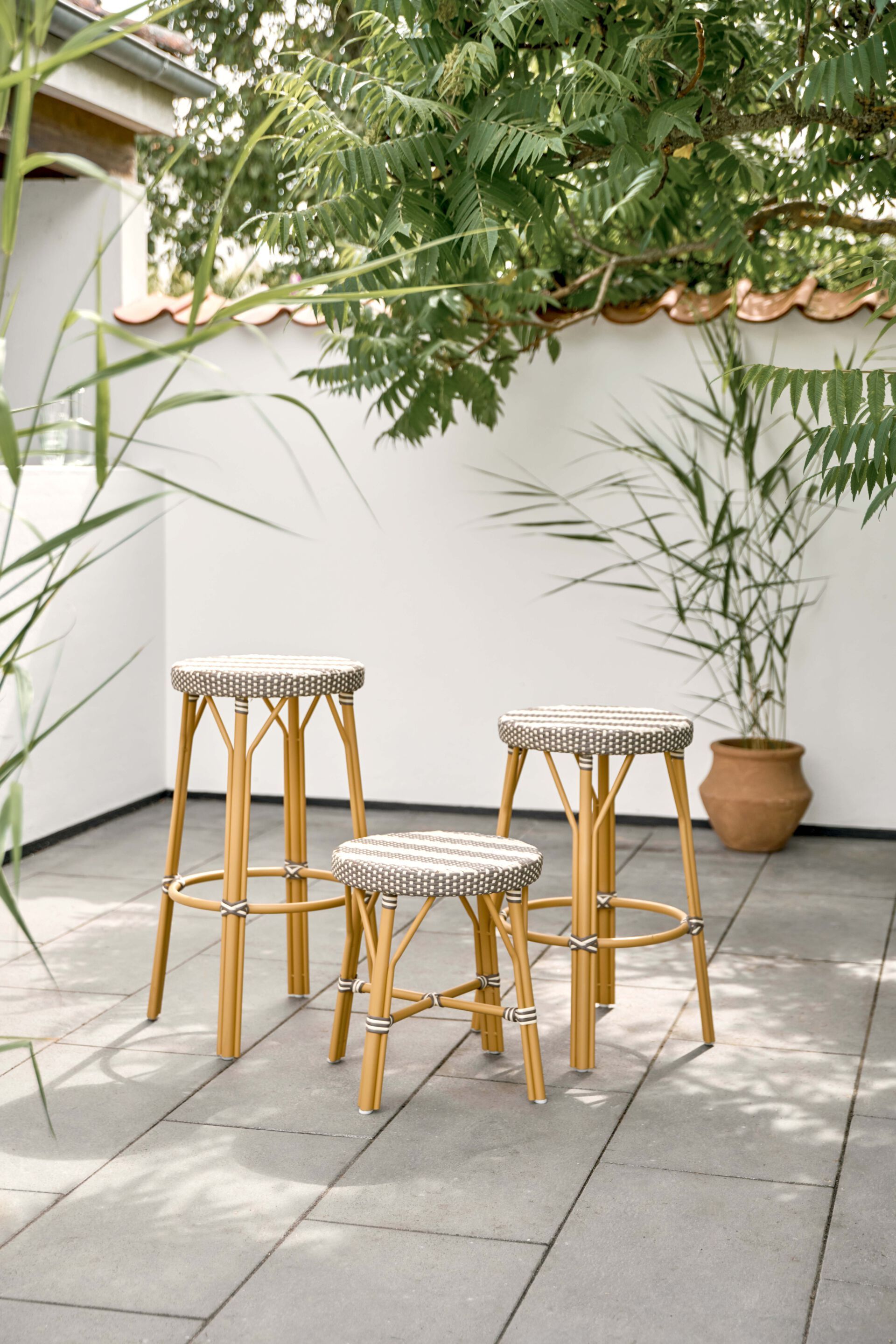 Низкий алюминиевый стул и сад ArtFibre Sika Design Alu Affäire ARCH-00036503 - Вид №2