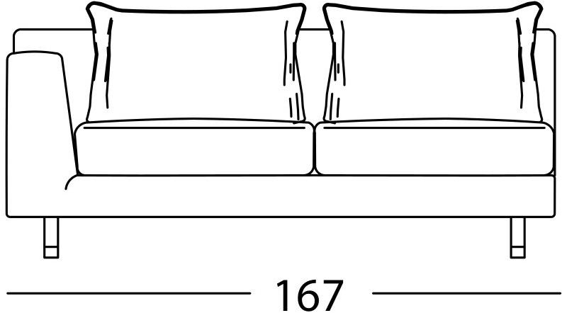 Marac 3-х местный тканевый диван со съемным чехлом sun-id-1404027 - Вид №7