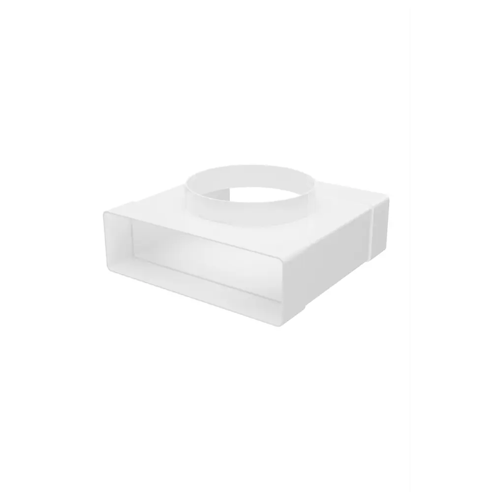 Тройник для плоских воздуховодов Fonet 60x204 мм D125 мм пластик STLM-2086906 - Вид №1