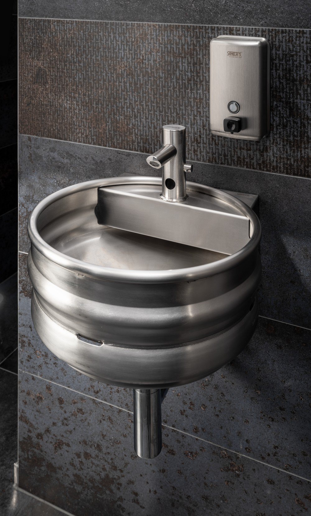 93775 Нержавеющий KEG умывальник SANELA  - Вид №1