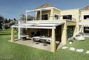 DIRELLO Раздвижной тент с боковыми направляющими