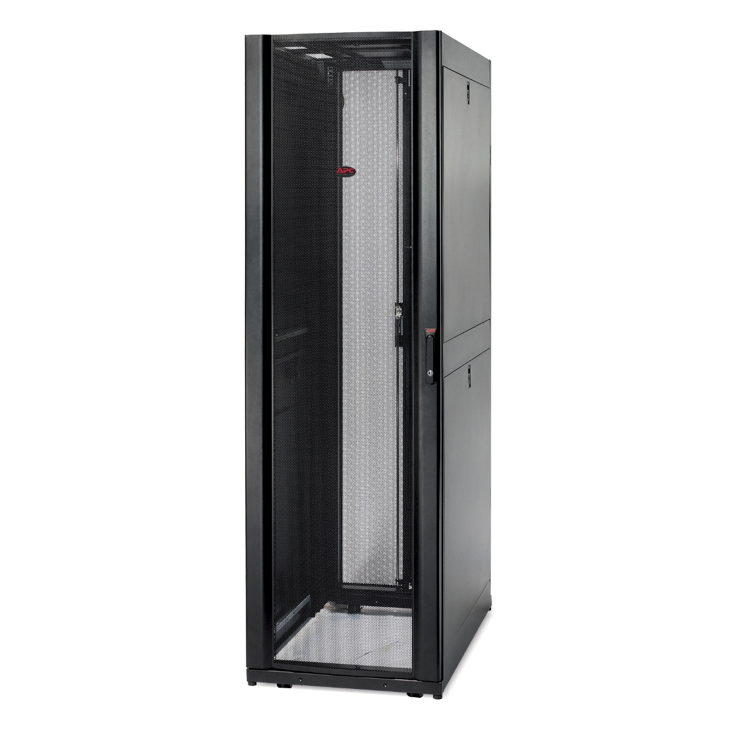 AR3107 Netshelter sx 48u 600mm wide x 1070mm deep enclosure with sides black APC Santreyd  - Вид №4