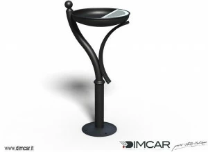 DIMCAR Стальная пепельница для общественных мест Elite 410